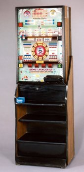 Gehäuse der FW028 Slot Machine mit weißem beleuchtetem Bildschirm