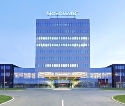 NOVOMATIC Headquater Gebäude von außen in Gumpoldskirchen