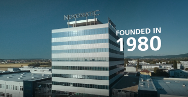 NOVOMATIC Headquater Gebäude von außen in Gumpoldskirchen