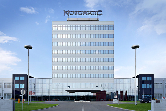 Building of NOVOMATIC headquater in Gumpoldskirchen