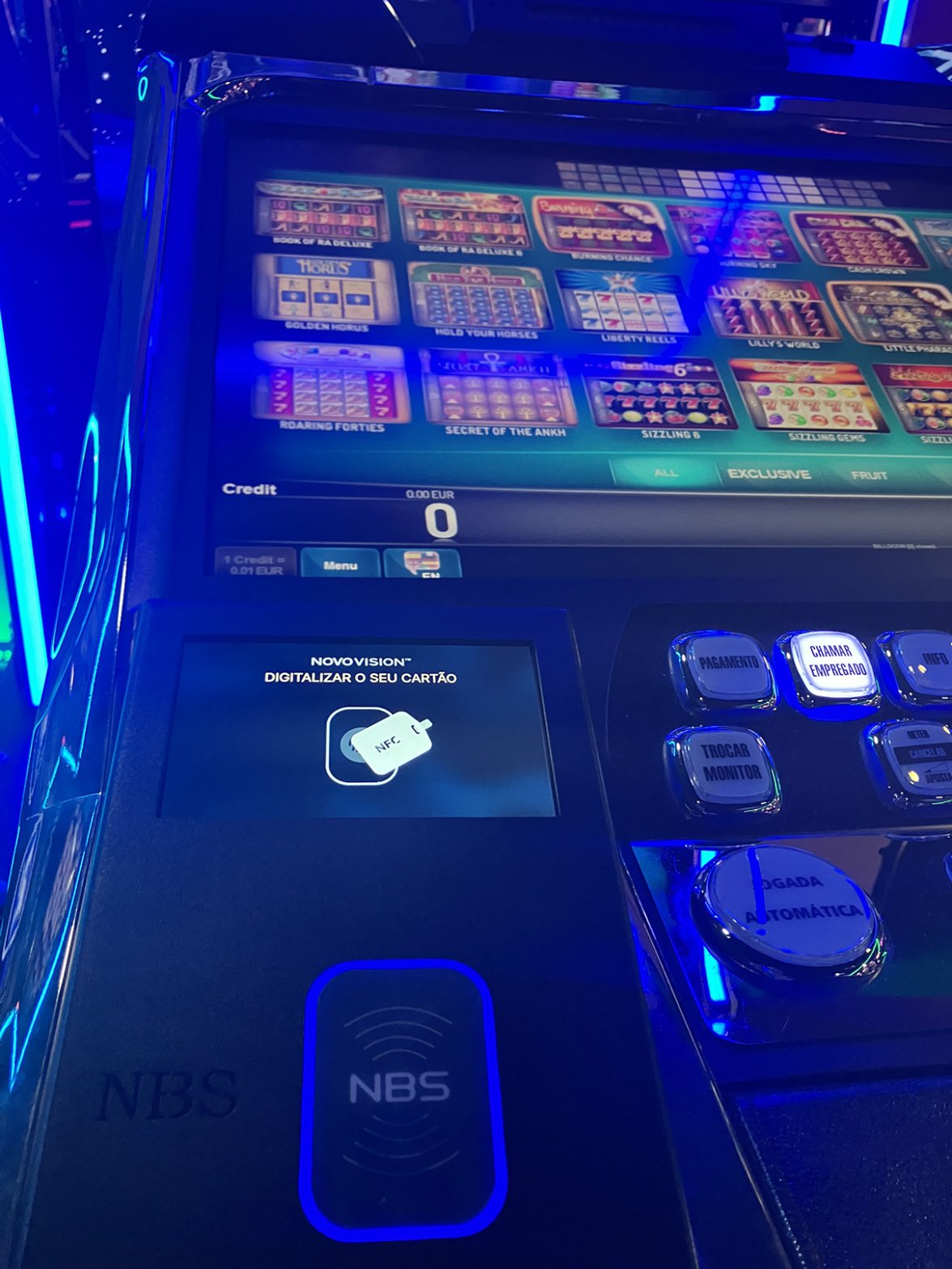 Slot Machine im Casino Chaves