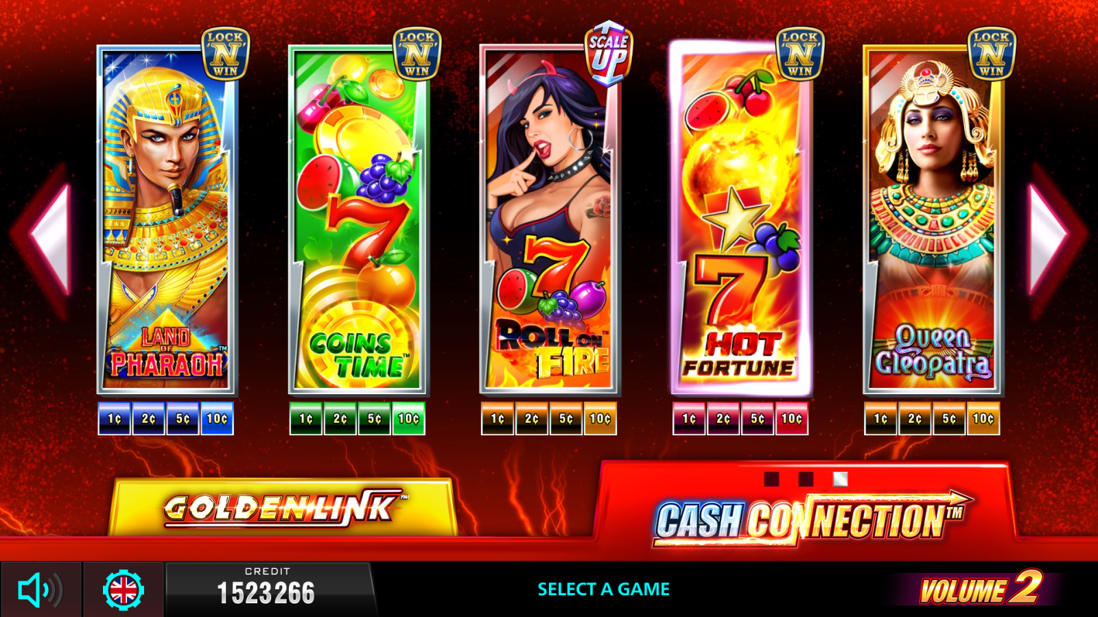 Game Selection Menu_Cash Connection 2_3_2